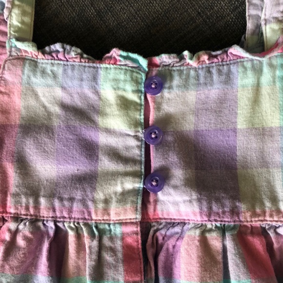 Pretty Summer Checkered Dress - 2T - Picture 5 of 6